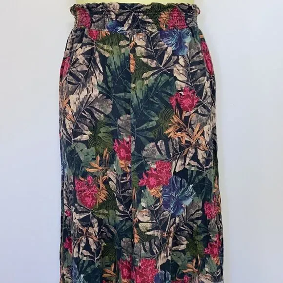 Johnny Was Workshop Pants Viscose Palllazo Bolero Floral Nwot Sz Small - Picture 3 of 8